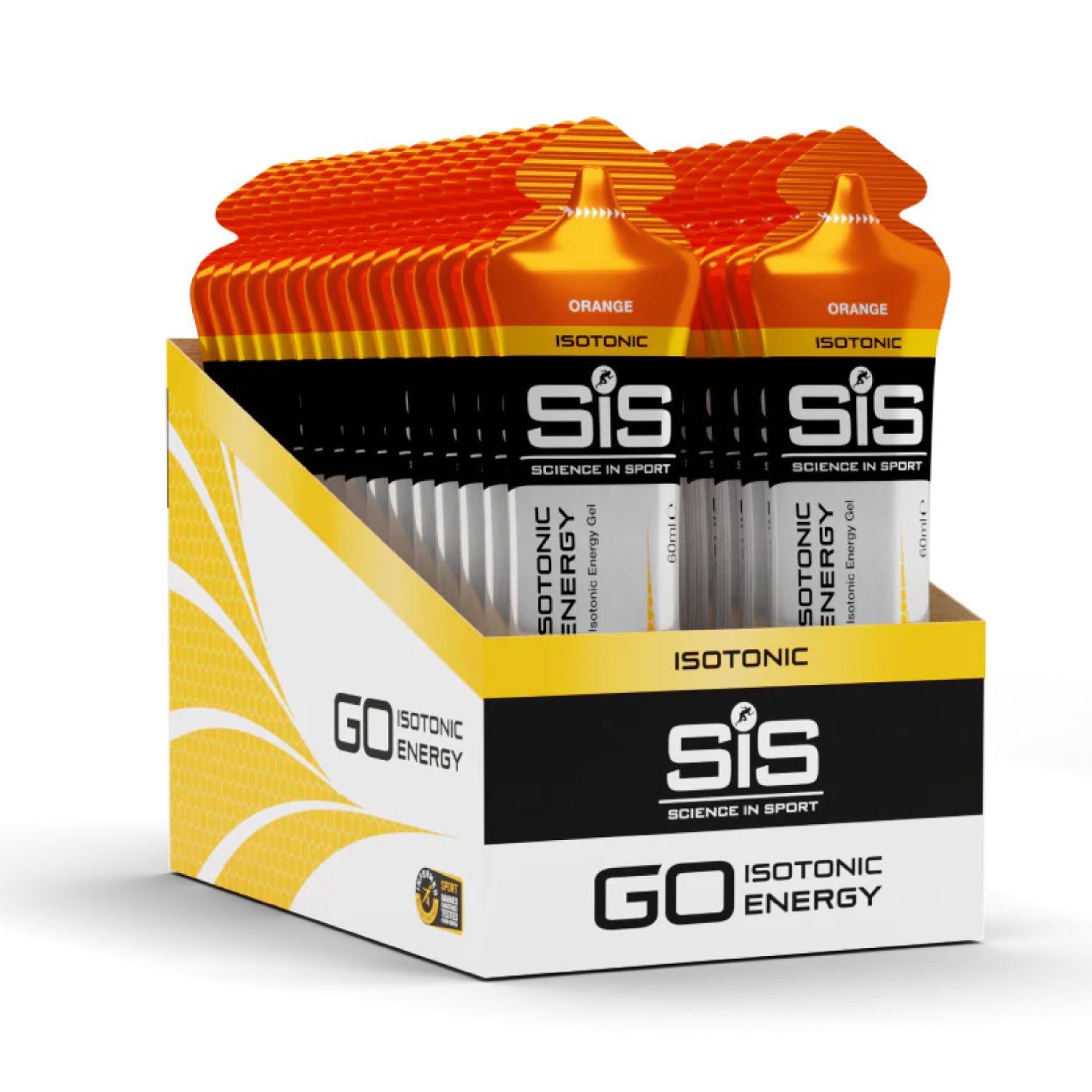 SiS - GO Isotonic Energy Gels | Caja 30 unidades